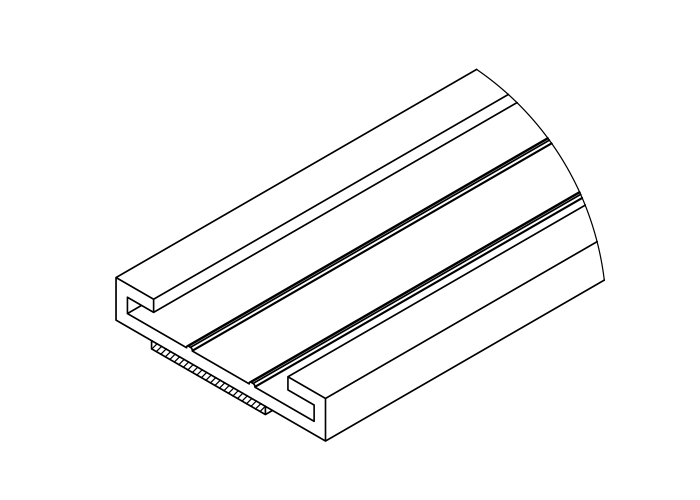 3/4 C Channel 0733